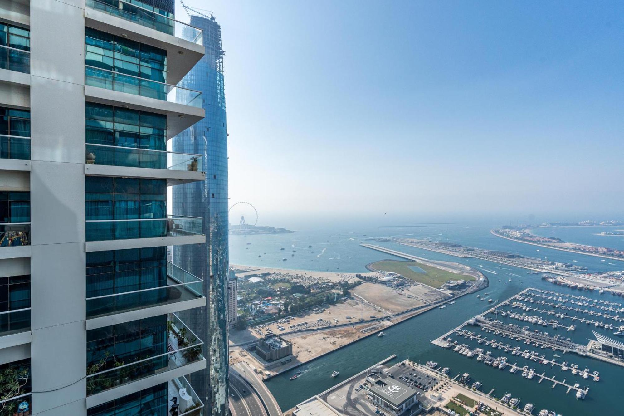 شقة Lux Bnb Princess Tower Palm Ocean Views دبي المظهر الخارجي الصورة